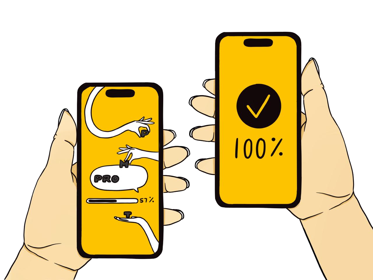 Setting up two phones